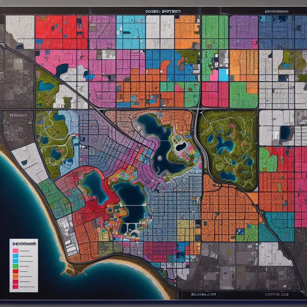 School district rezoning map