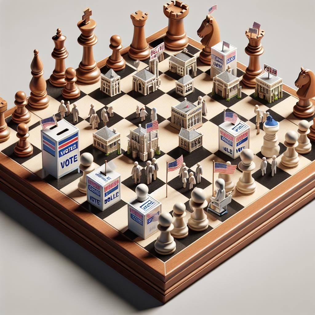 School Board Election Chessboard