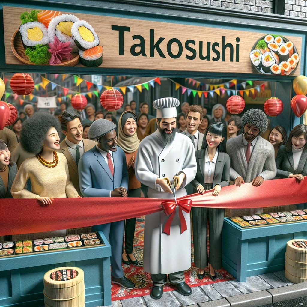 TakoSushi restaurant grand opening