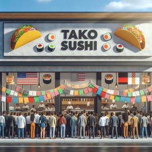 TakoSushi restaurant grand opening