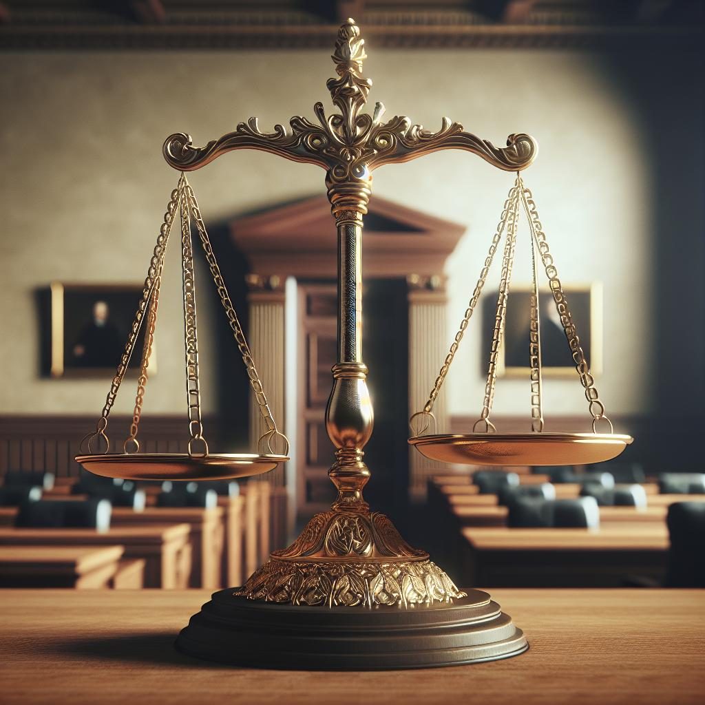 Courtroom Justice Scale