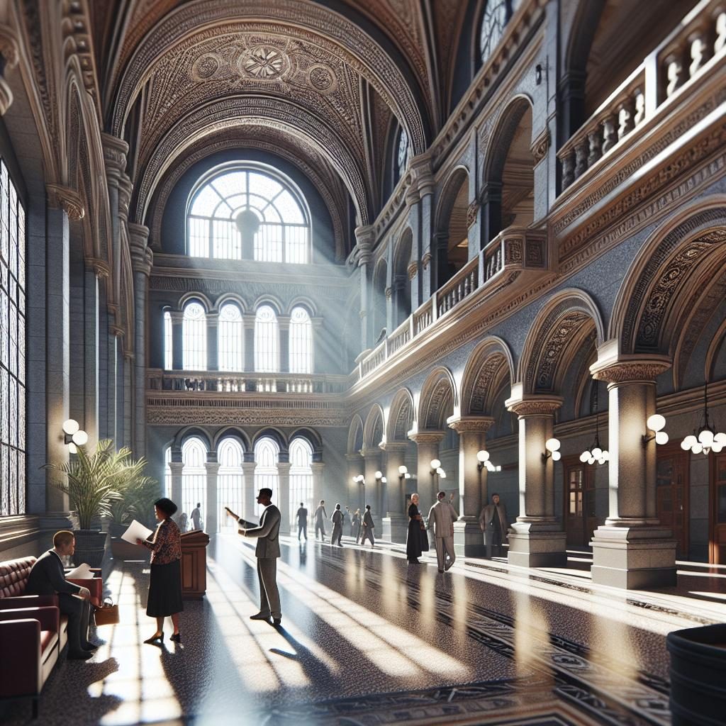 City Hall interior atmosphere