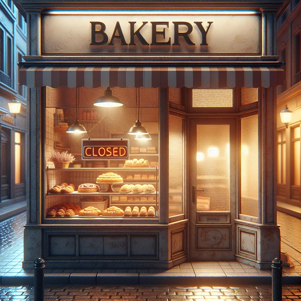 Closed Bakery Emotion