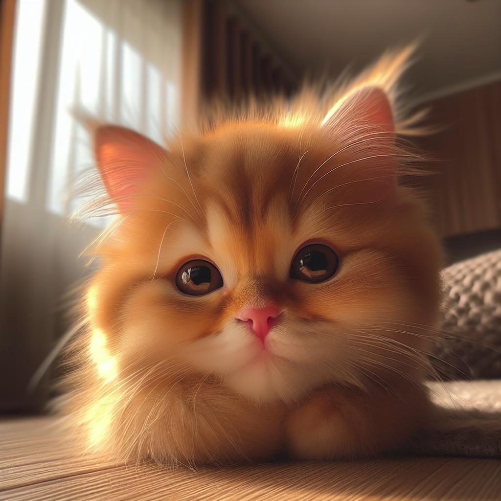 Adorable Orange Cat