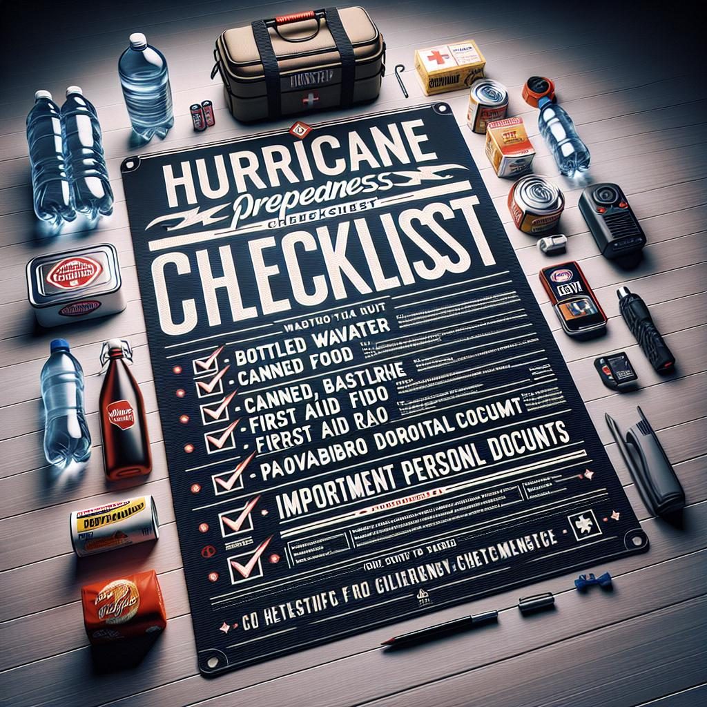 Hurricane Preparedness Checklists