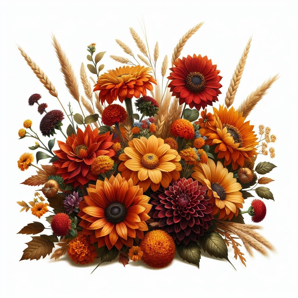 Autumn Floral Arrangement