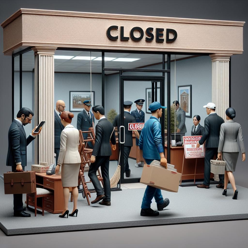 Bank Branch Closure