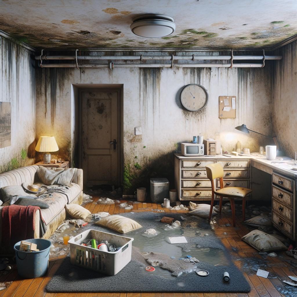 Moldy Apartment Interior