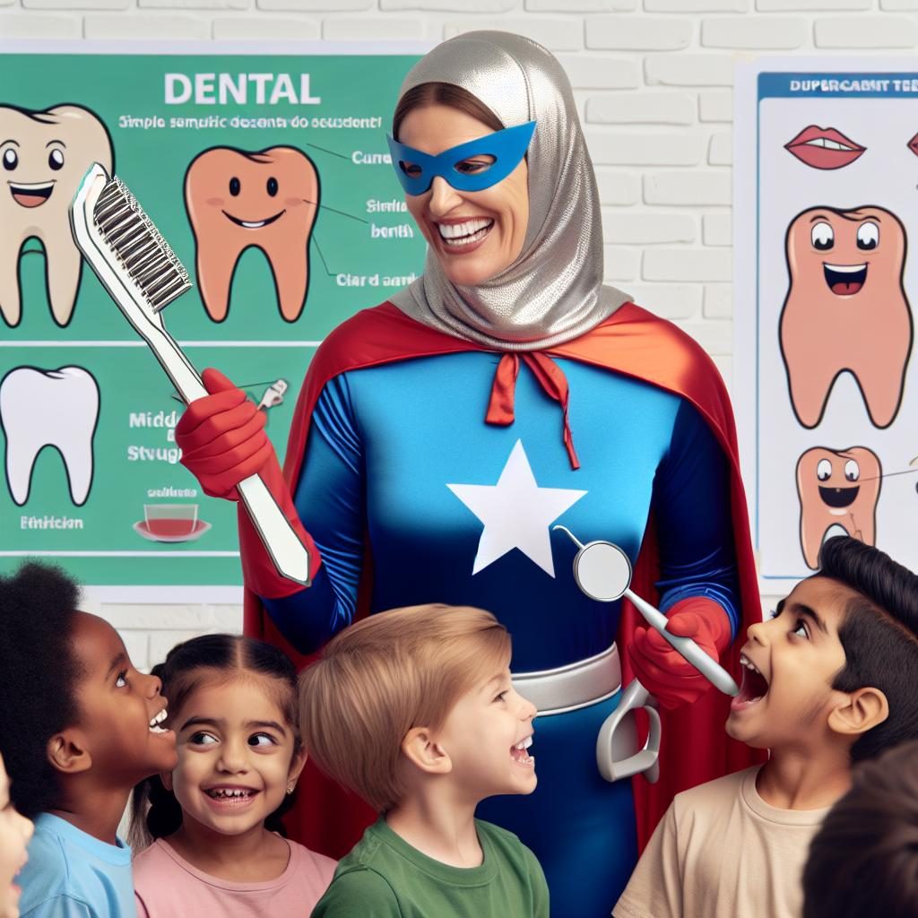 Superhero Dental Education