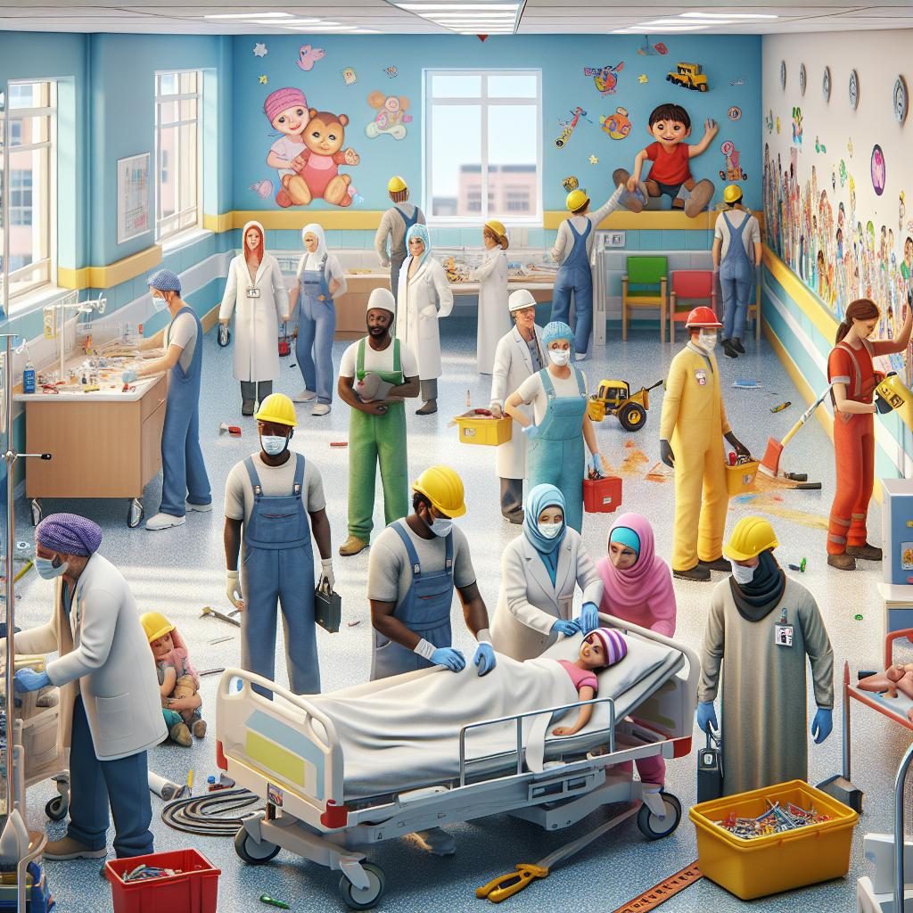 Children’s hospital renovation