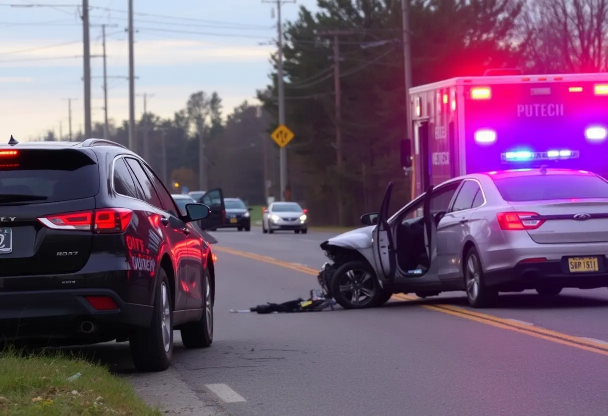 Crash on Augusta Road Leaves One Hospitalized in Lexington Due to Impaired Driver