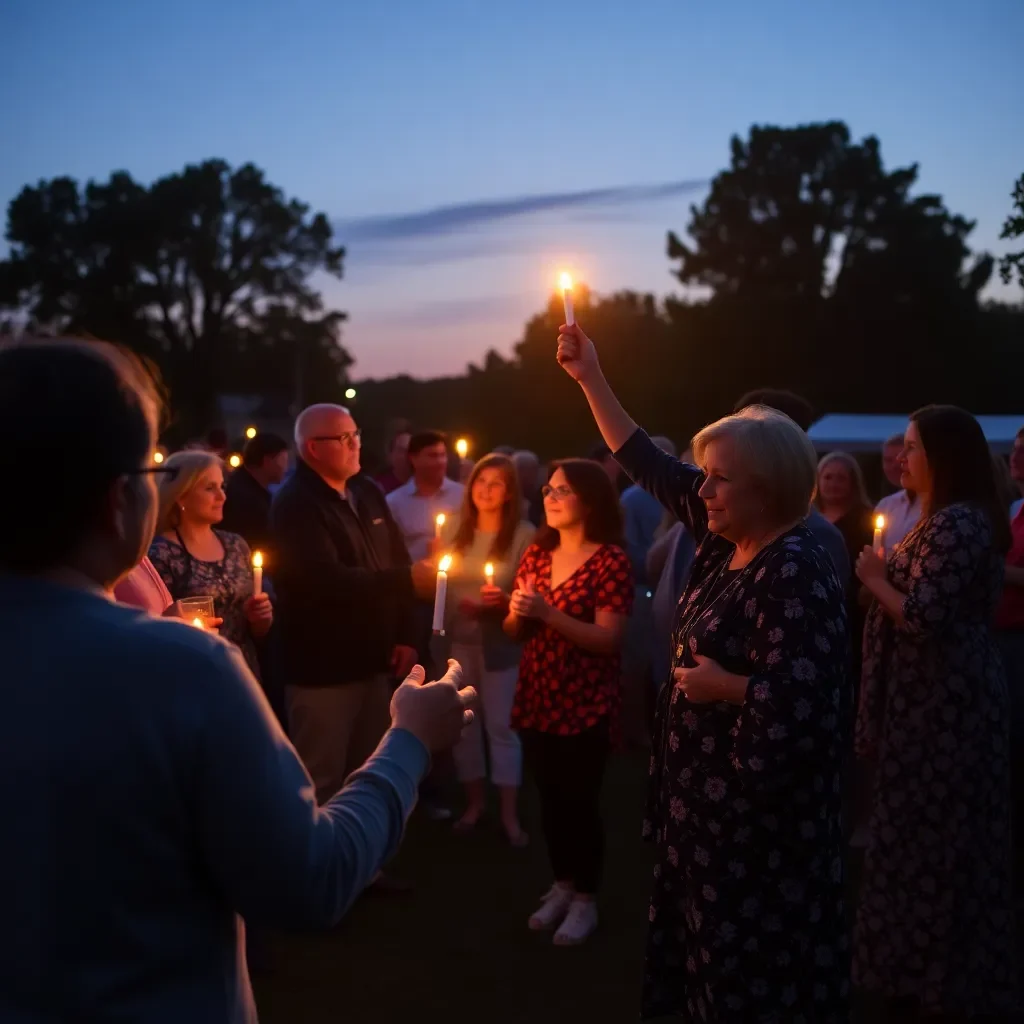 Community Unites for Heartfelt Wave of Light Ceremony in Lexington, SC