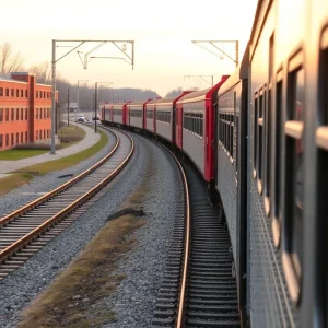 Abandoned train station