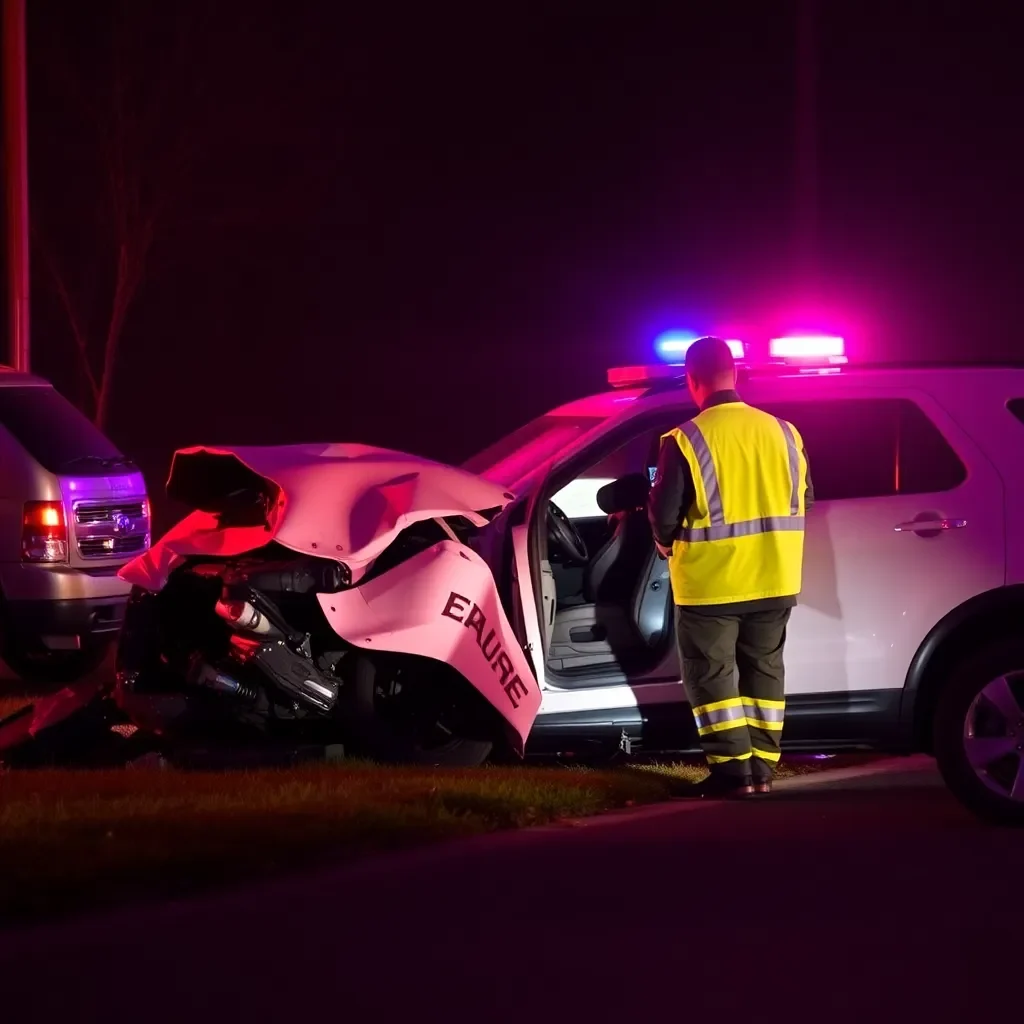 Crash in Lexington Results in Hospitalization and DUI Arrest