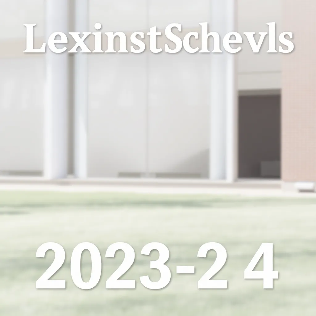 Lexington Schools Receive Ranking Results for 2023-24 Academic Year