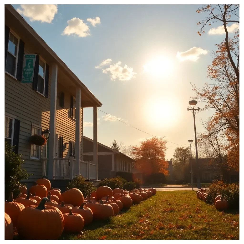 Columbia Enjoys Warm Weather and Sunshine with Halloween Approaching