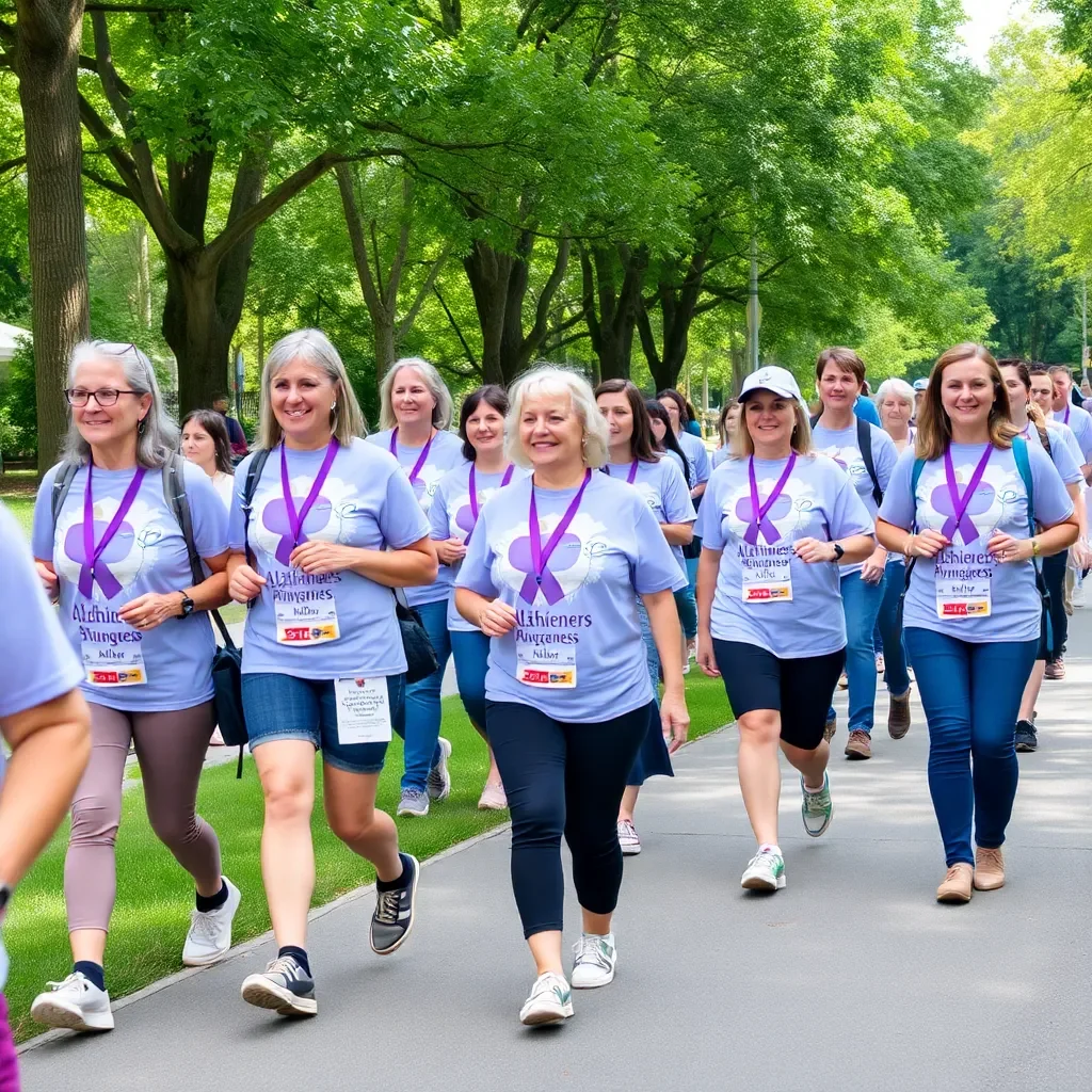 Columbia Unites for Alzheimer's Awareness in Successful Segra Park Walk