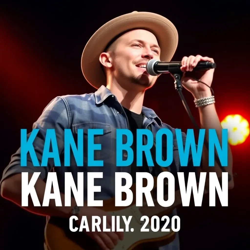 Kane Brown Announces 'High Road Tour' with Stop in Columbia on April 24, 2025