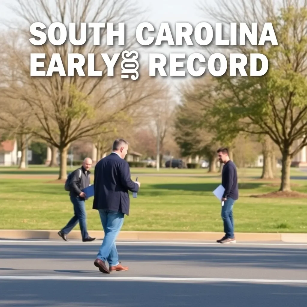 South Carolina Breaks Early Voting Record with 125,000 Ballots Cast on First Day