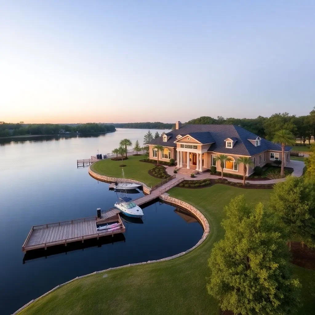 Luxury Waterfront Home in Lexington Listed for $3.9 Million on Lake Murray