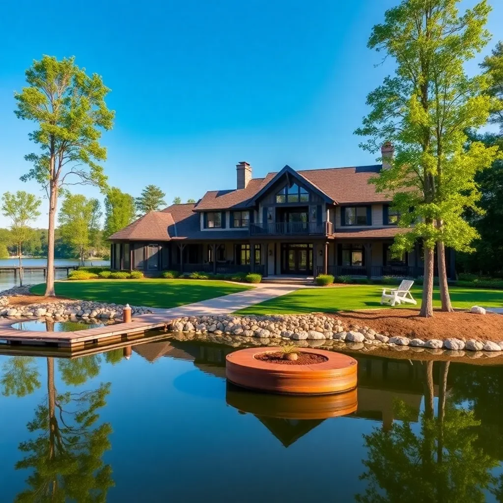 Luxury Lakeside Home Hits Market in Lexington for $3.9 Million