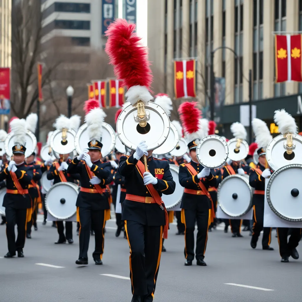 Columbia's USC Marching Band Makes Historic Debut at Macy's Thanksgiving Day Parade