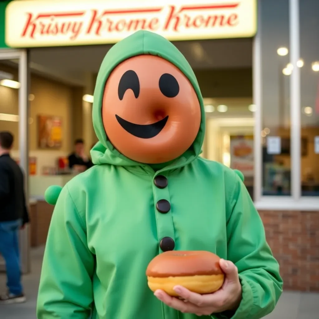 Columbia Residents Can Get a Free Donut from Krispy Kreme by Wearing Halloween Costumes