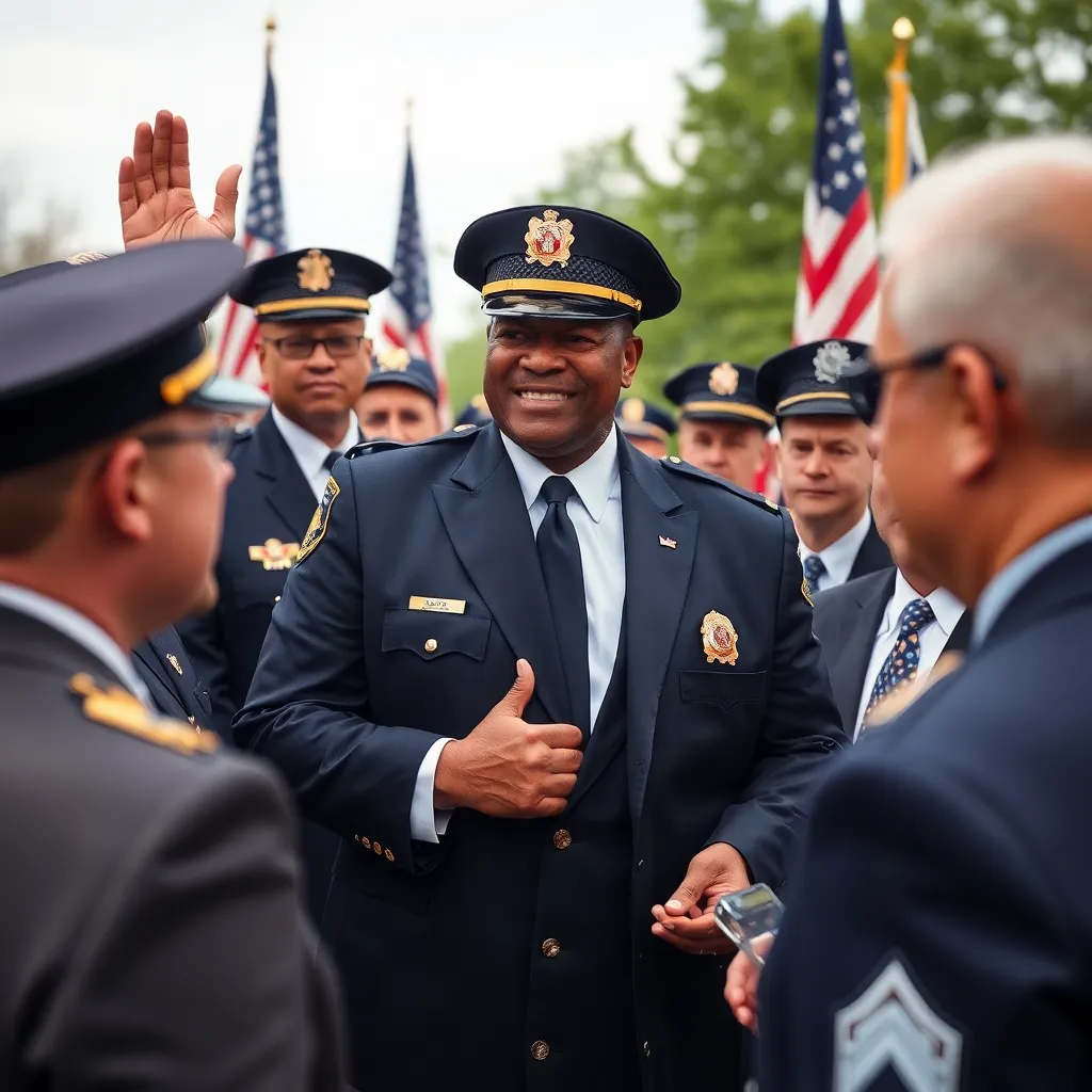 Cayce Celebrates the Appointment of New Police Chief Herbert Blake