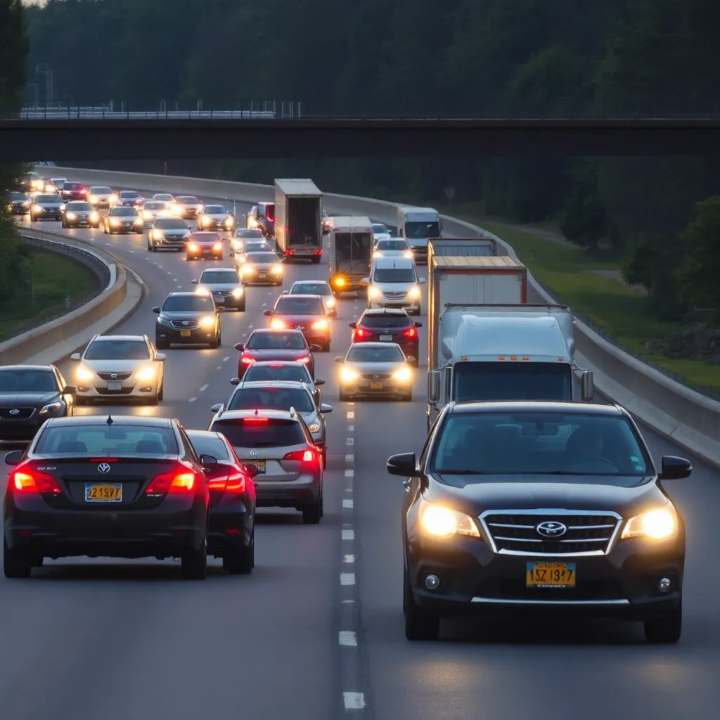 Traffic Standstill Causes Delays on I-77 South in Columbia, SC