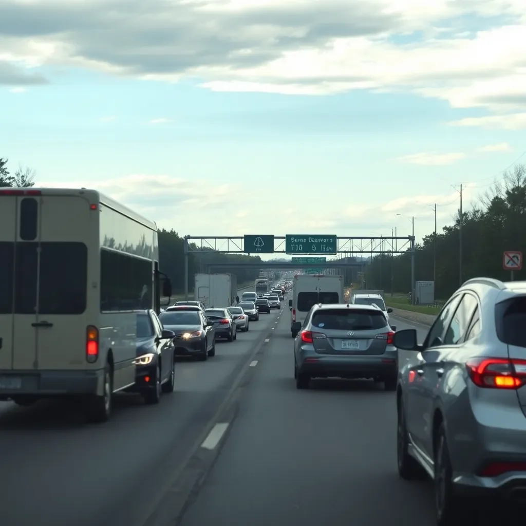 Morning Crash Causes Major Traffic Delays on I-77 South in Columbia, S.C.