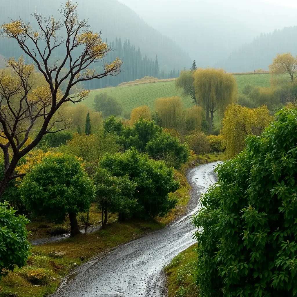 Columbia Celebrates Rainy November After an Arid October