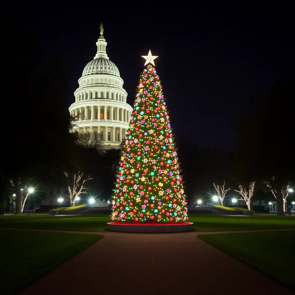 Columbia, S.C. Welcomes Holiday Season with State Christmas Tree Arrival