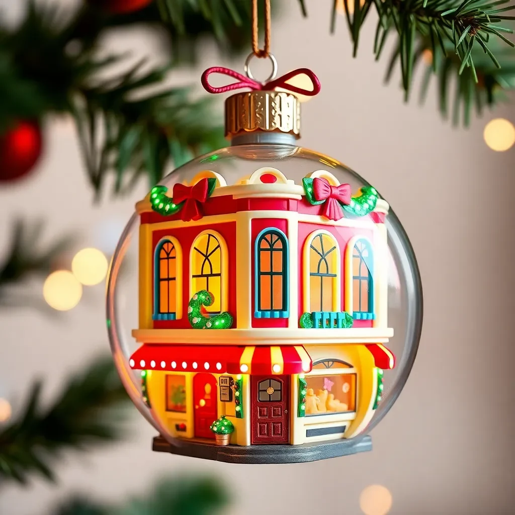 Columbia Launches 2024 Christmas Ornament Featuring Iconic Arcade Building