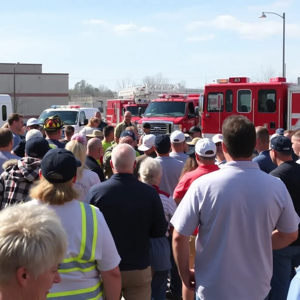 Fire Breaks Out in Lexington, SC: Community Unites as Two Firefighters Injured