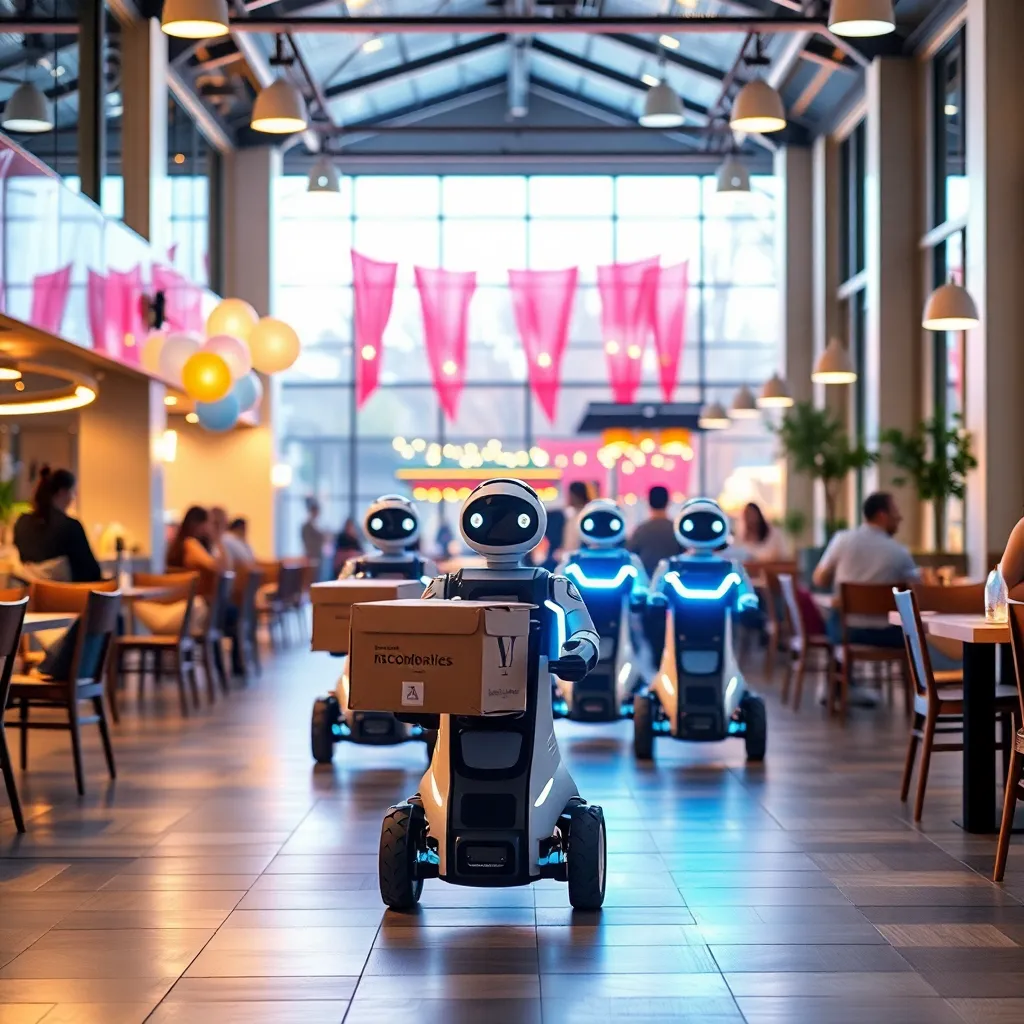 Tech-Savvy USC Students Enjoy Dining Revolution with Grubhub Delivery Robots