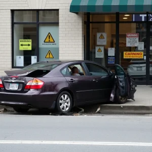 Teen Driver Crashes into Lexington Business After Night of Drinking