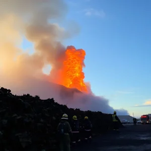 Richland County Fire Causes Major Road Closure as Crews Battle Blaze at Dump Site