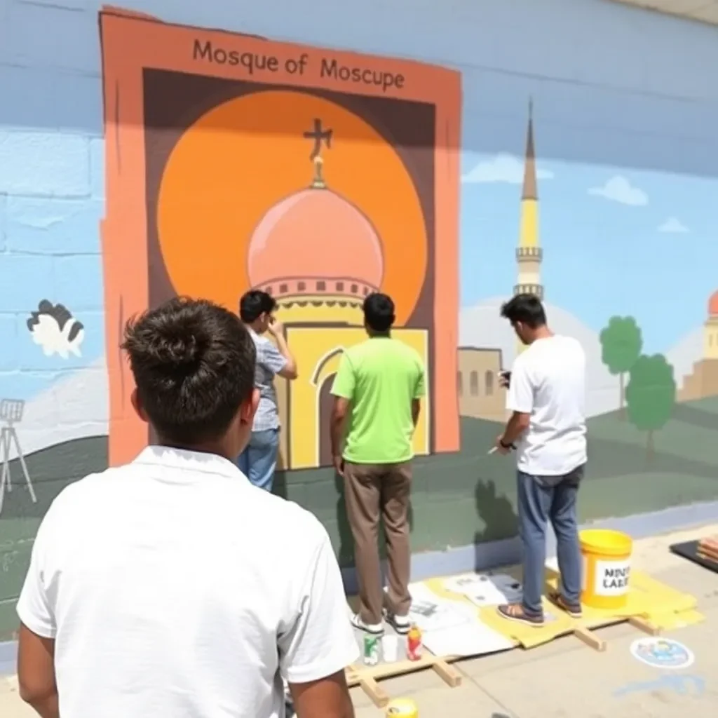 Columbia Community Unites Against Vandalism at Local Mosque