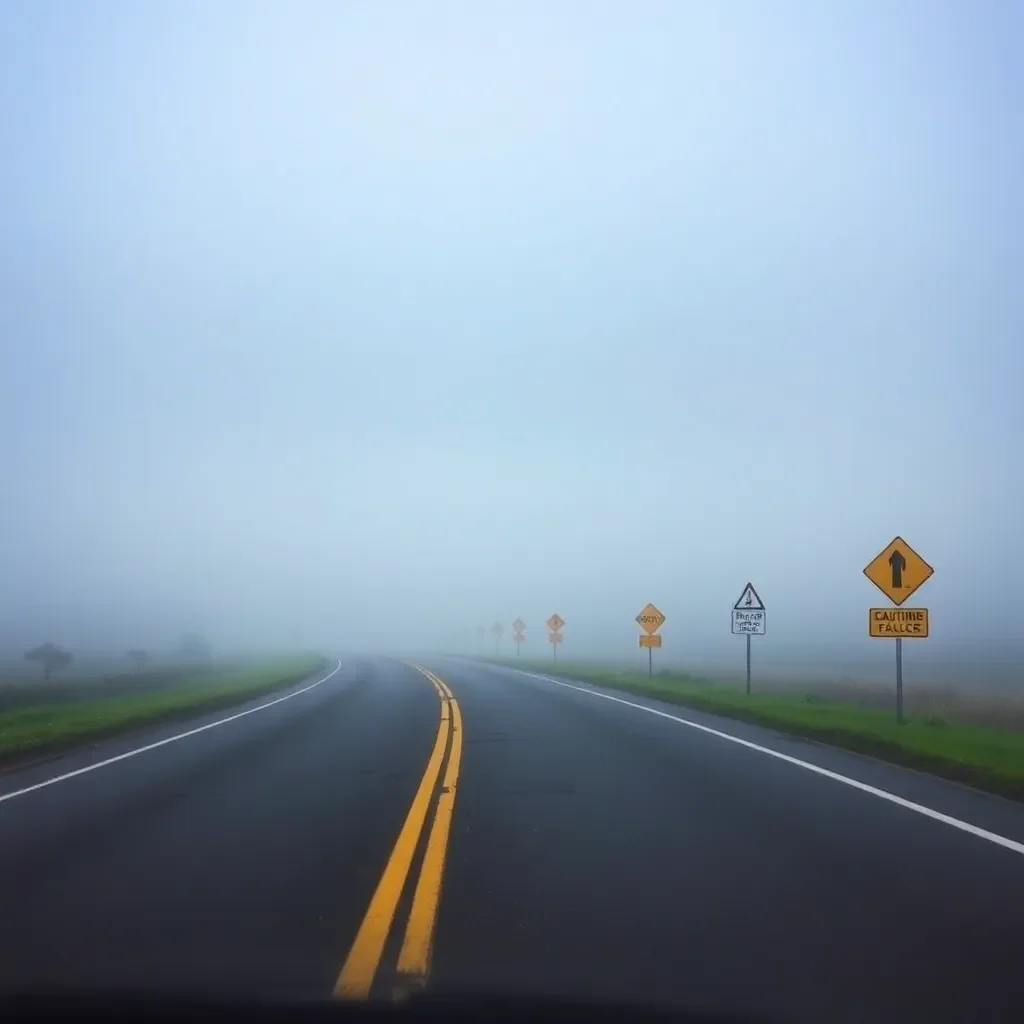 Dense Fog Advisory Issued for Midlands: Safety Tips for Drivers