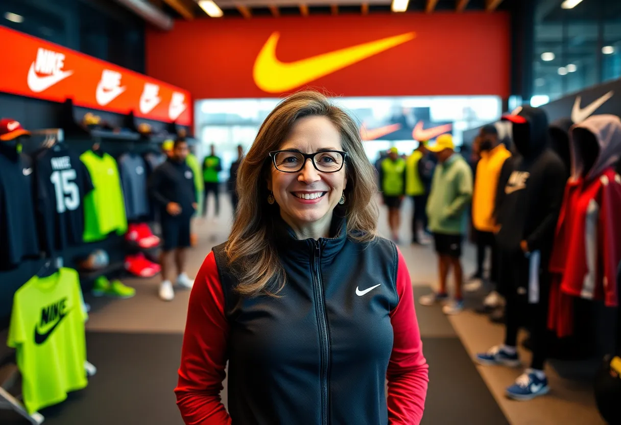 Ann Miller taking charge of Nike's sports marketing