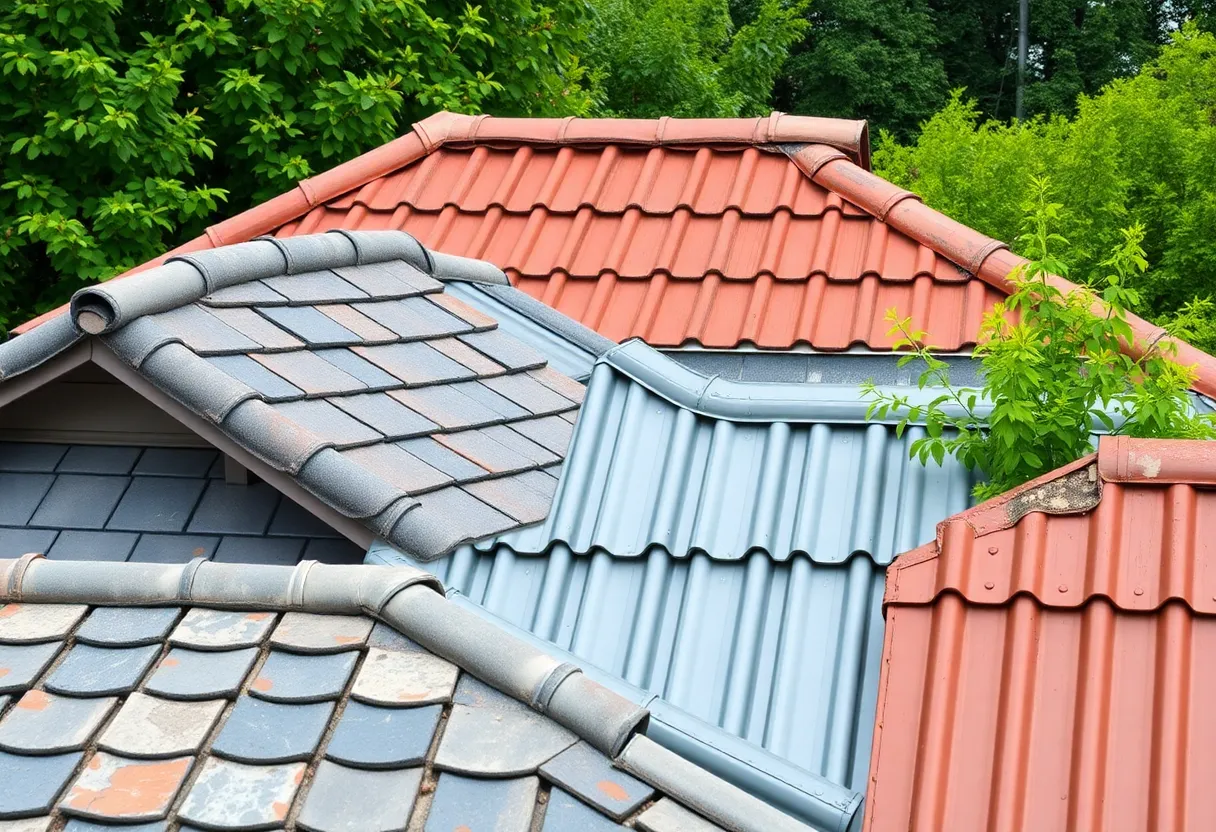 Different types of environmentally friendly roofing materials