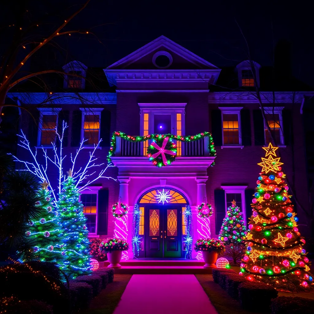 Students Bring Holiday Cheer to Columbia's Governor's Mansion with Festive Décor