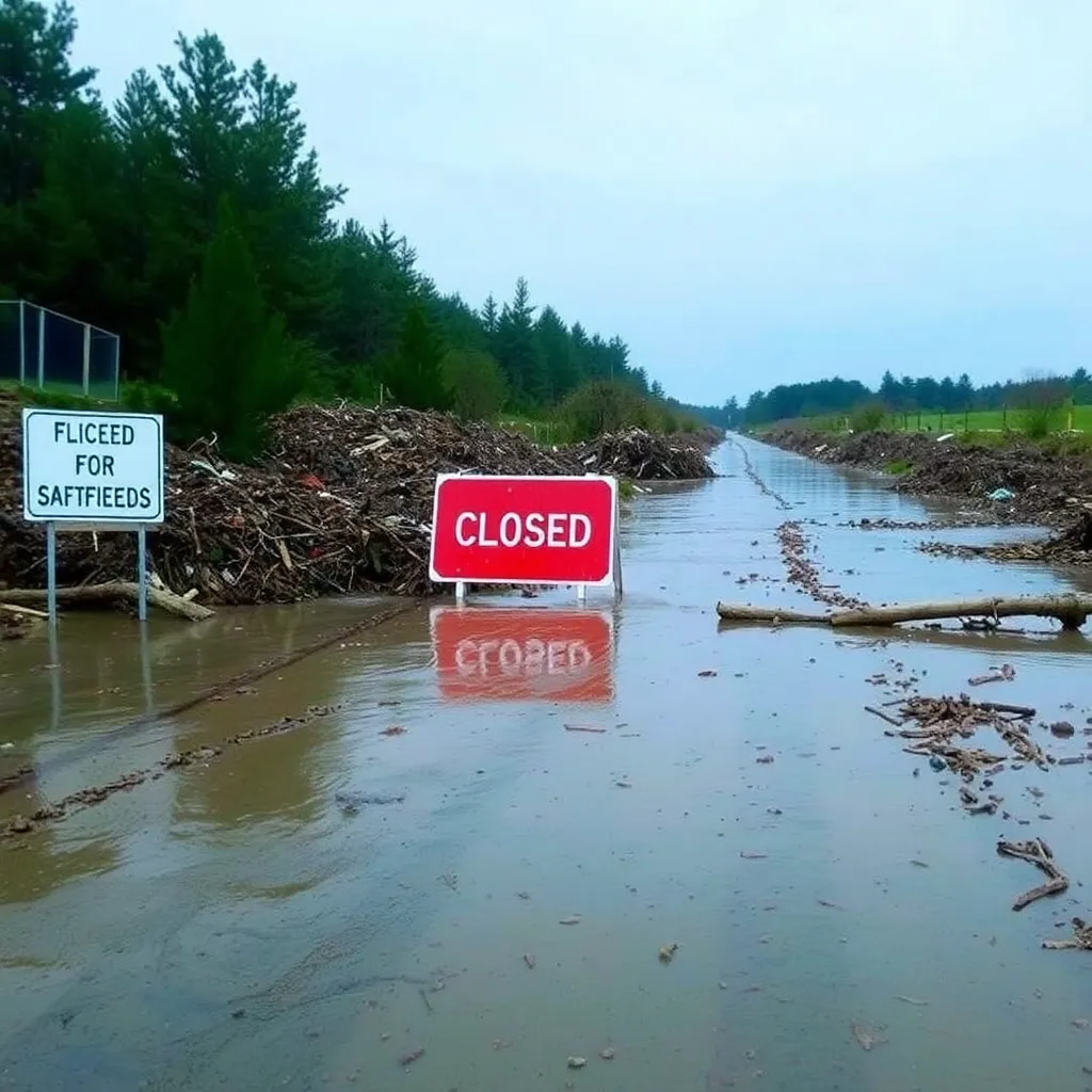 West Columbia Riverwalk Remains Closed Two Months After Hurricane Helene