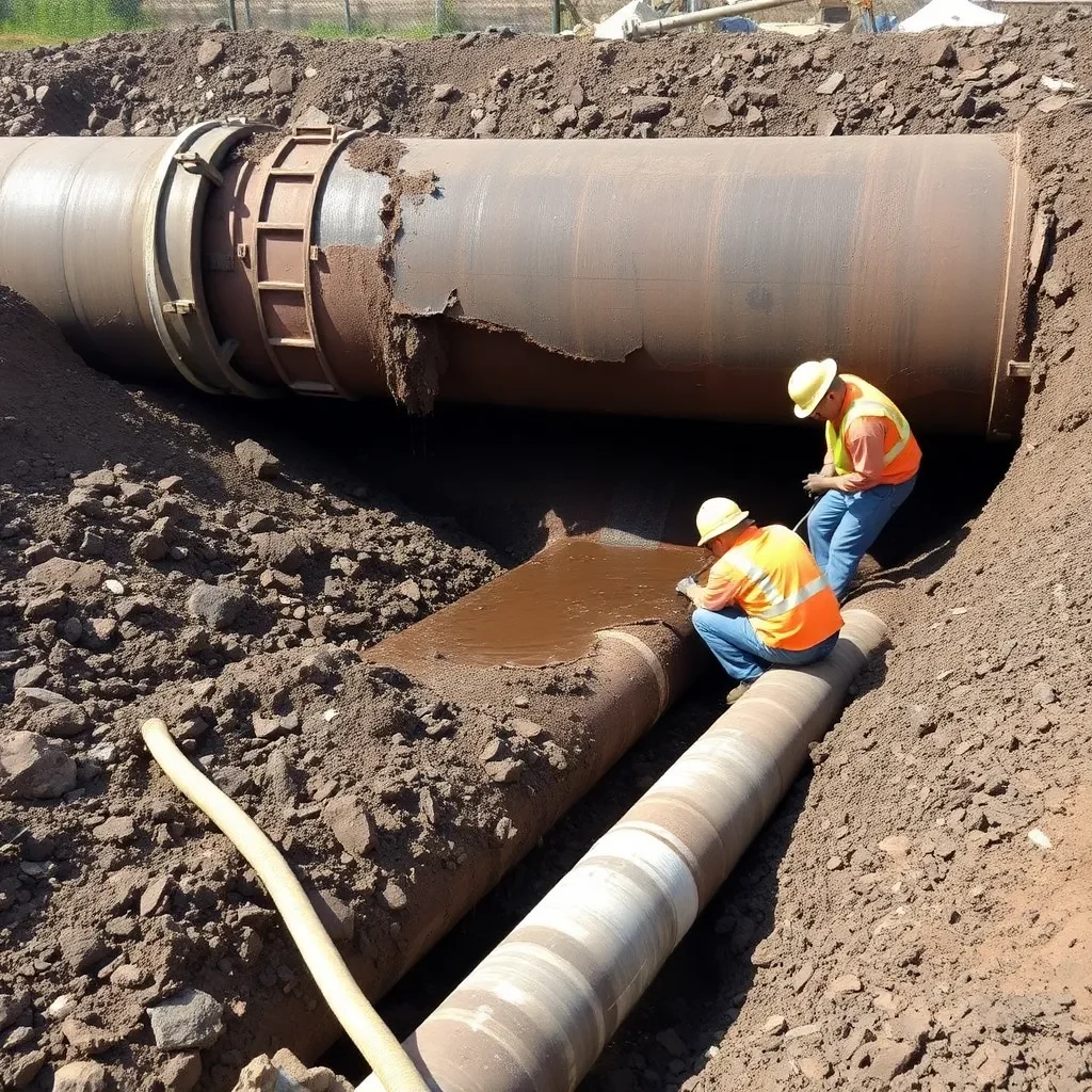 Lexington Residents Experience Water Pressure Issues After Major Pipe Break on Corley Mill Road