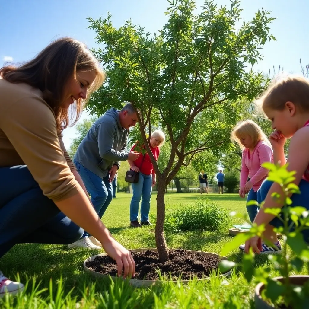 Lexington, SC Plants Oak Tree to Honor Hurricane Helene Victims and Celebrate Arbor Day