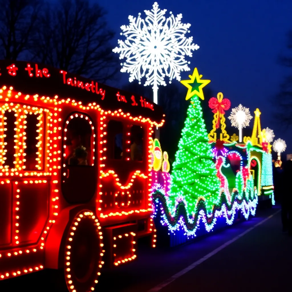 West Columbia Sparks Holiday Cheer with Annual Parade of Lights!