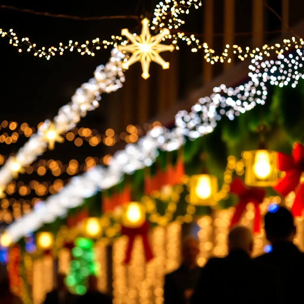 Lexington Celebrates the Holiday Season with a Bright Christmas Carolighting Event