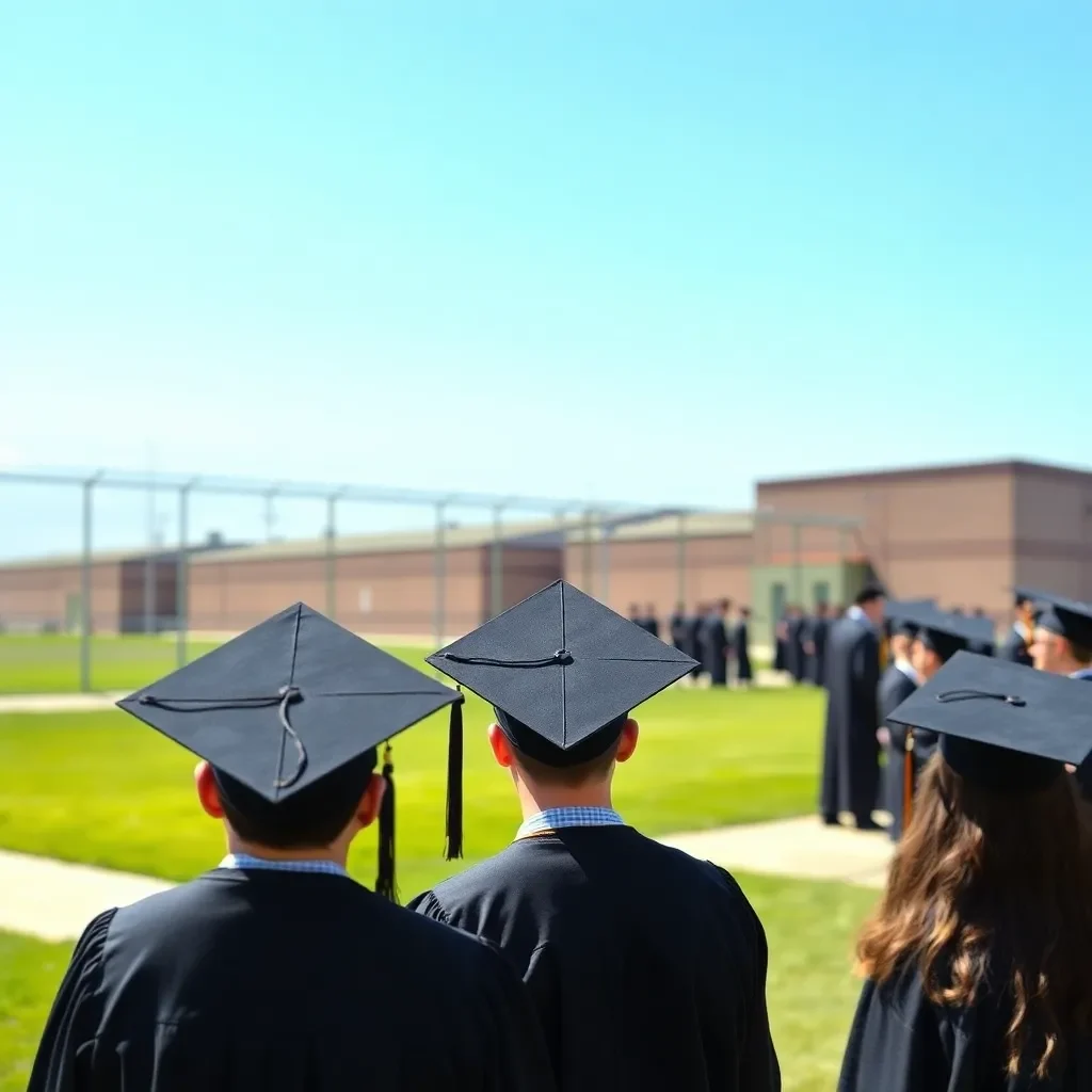 Inmates Celebrate Milestone Achievements with College Graduation at South Carolina Corrections Campus