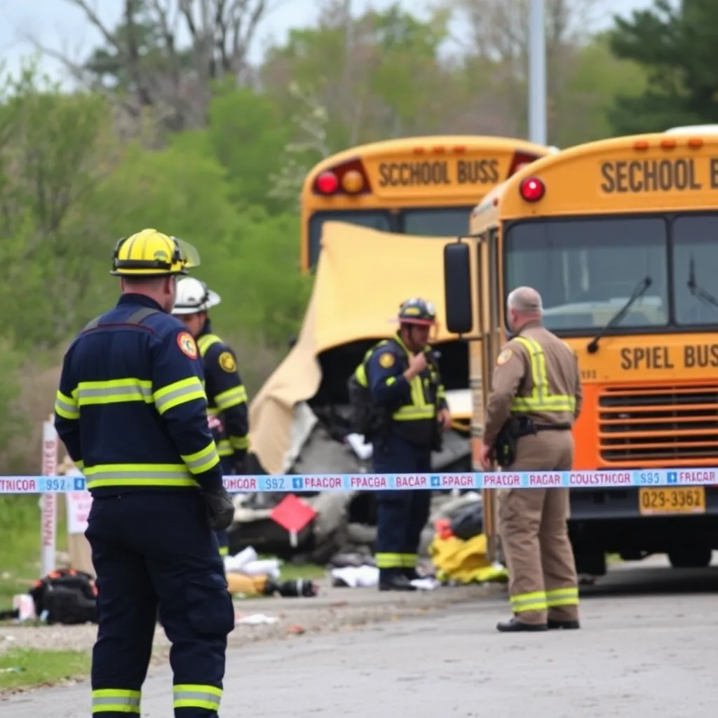 Shocking School Bus Crash in Columbia Suburb Leaves Community Astonished