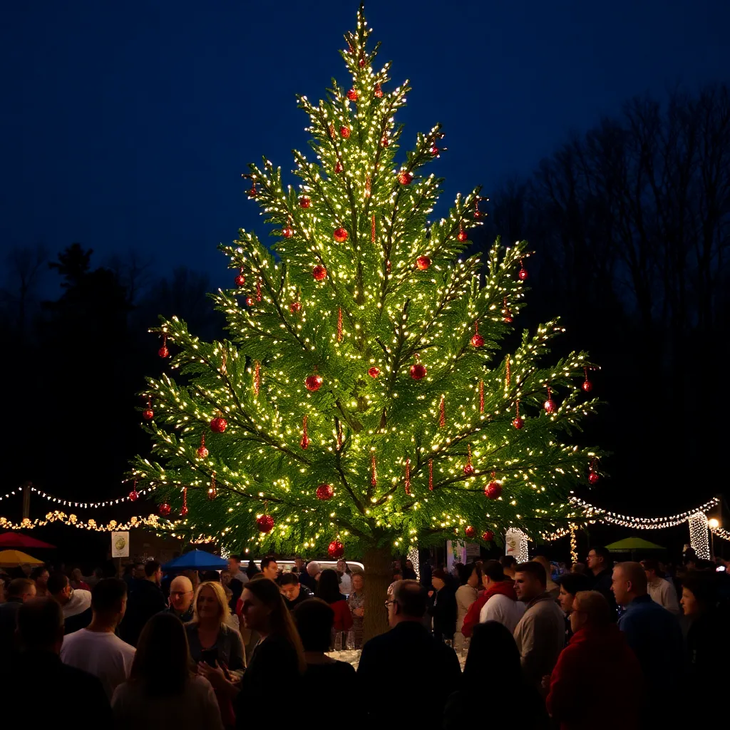 Lexington Celebrates Holiday Spirit with Festive Carolighting Event